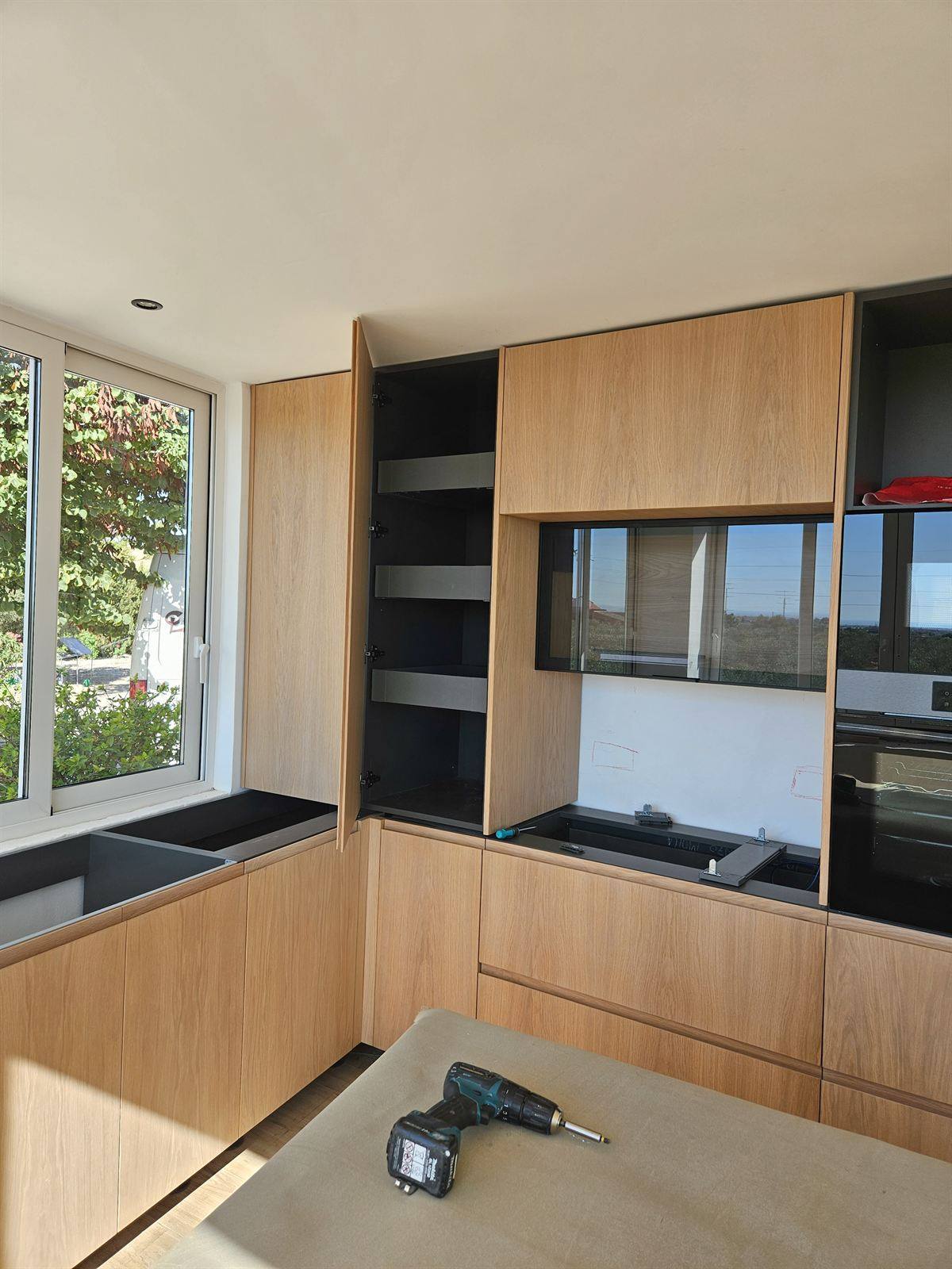 Cocina de madera a medida